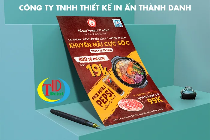 In tờ rơi quảng cáo