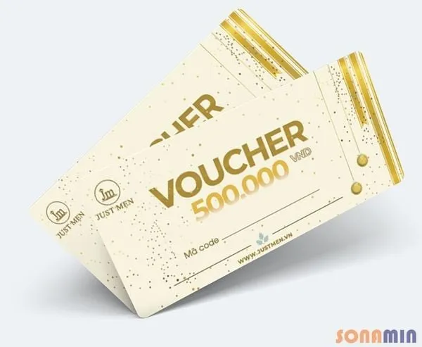 in voucher chất lượng cao